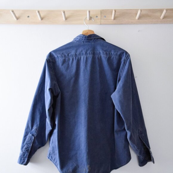 Vtg LL Bean flannel lined shirt - Picture 4 of 4